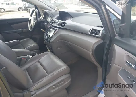 2014 Honda Odyssey Touring/Touring Elite from USA, damaged, VIN 5FNRL5H9XEB032526